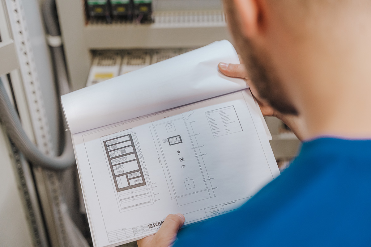 Damit am Ende alles passt, gehört das Lesen von Plänen zu Deinem Berufsalltag.