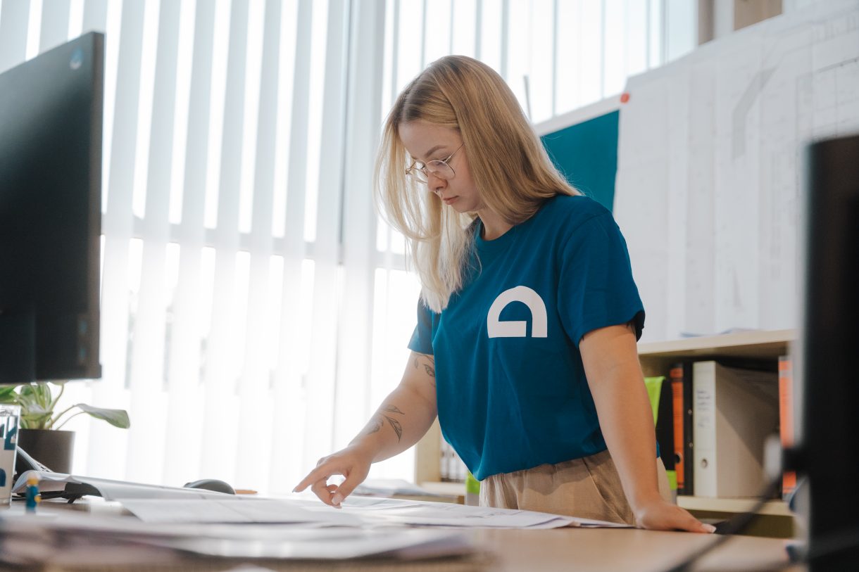 Eines deiner wichtigsten Arbeitsmittel ist der Bauplan, in ihm stehen alle Infos zum geplanten Objekt.